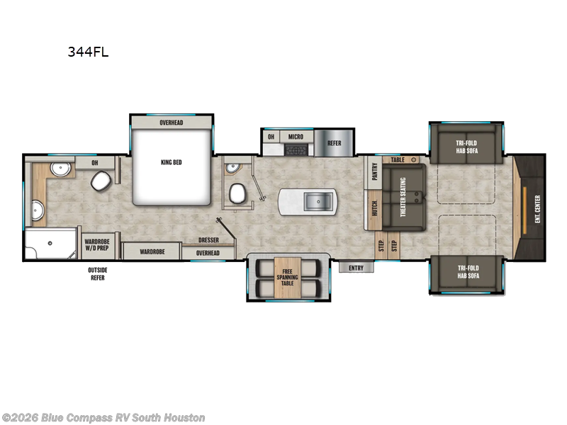New 2027 Coachmen Brookstone 344FL available in Alvin, Texas