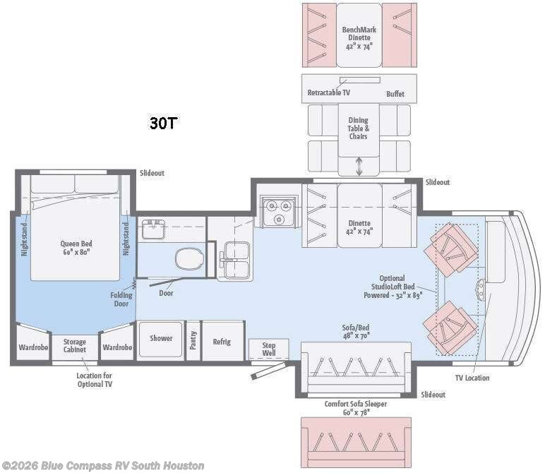 Used 2016 Winnebago Vista LX 30T available in Alvin, Texas