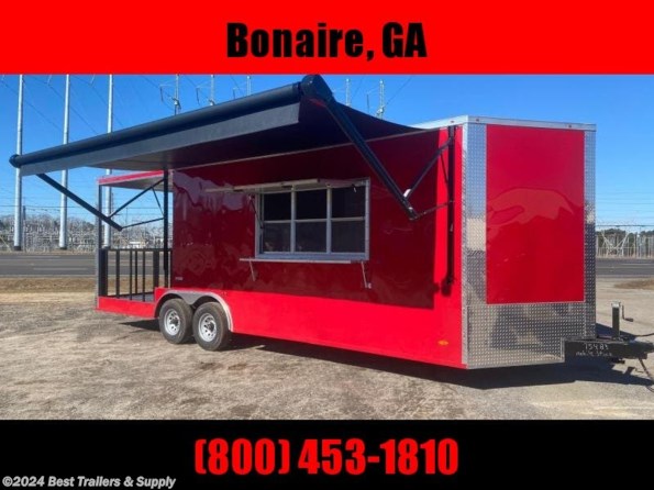 2022 Freedom Trailers 8.5x24 Concession W/ 7' Porch available in Byron, GA