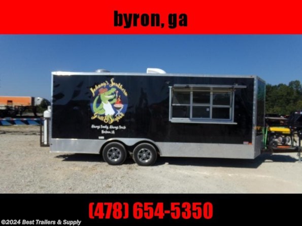 2020 Empire Cargo Used 8.5x20 Concession 3x6 Window w/ Sink Pkg available in Byron, GA