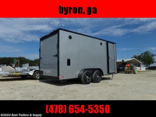 2022 Covered Wagon 7 X 16 CONTACTOR model cargo tool trailer available in Byron, GA