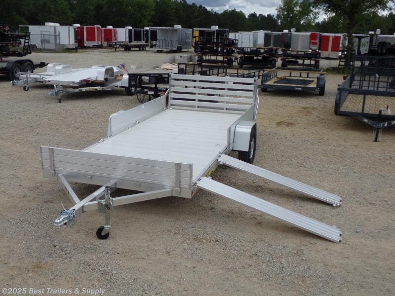 ATV Trailer for sale New Aluma 8114 BT SR side load aluminum trailer