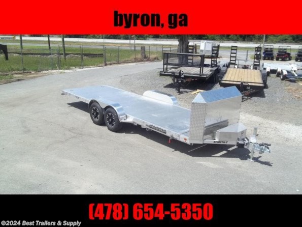 2023 Aluma 8220 h tilt 7x20 25th aluminum trailer car hauler w too available in Byron, GA
