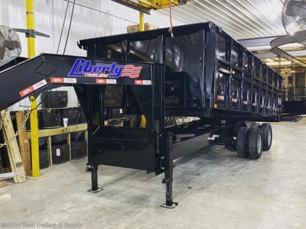 2023 Liberty 8X20 10 ton dump trailer gooseneck  24 yard dumpst available in Byron, GA