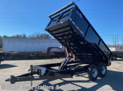 2022 Hawke 7x16 36" High Side Low Pro dump trailer with ramps