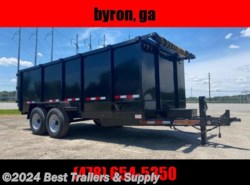 2022 Down 2 Earth 7x16 48 high side 14k dump trailer w equipment ram
