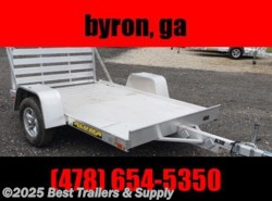 2023 Aluma 638 aluminum trailer atv utv motor cycle lawn mower