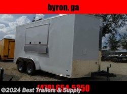 2022 Freedom Trailers 7X14 white Finished Interior Electrical AC vending
