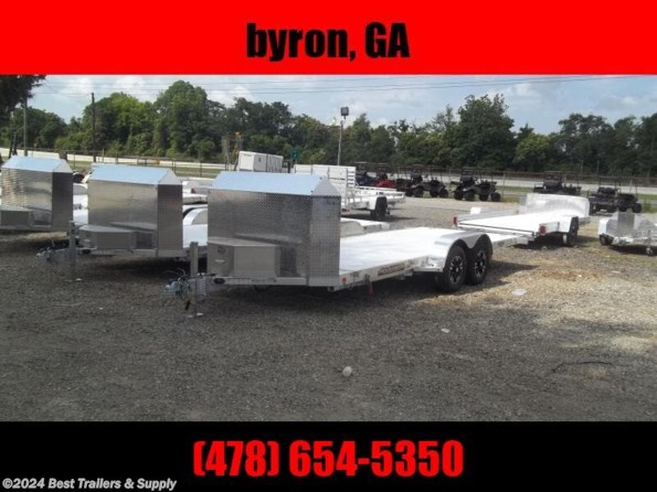 2023 Aluma 8218T tilt 25th anniversary car hauler trailer alu available in Byron, GA