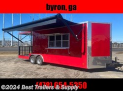 2022 Freedom Trailers 8x24 Concession trailer w awning and sinks AC