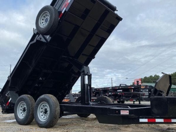 2022 Midsota hv14 7x14 dump equipment trailer 2ft sides available in Byron, GA
