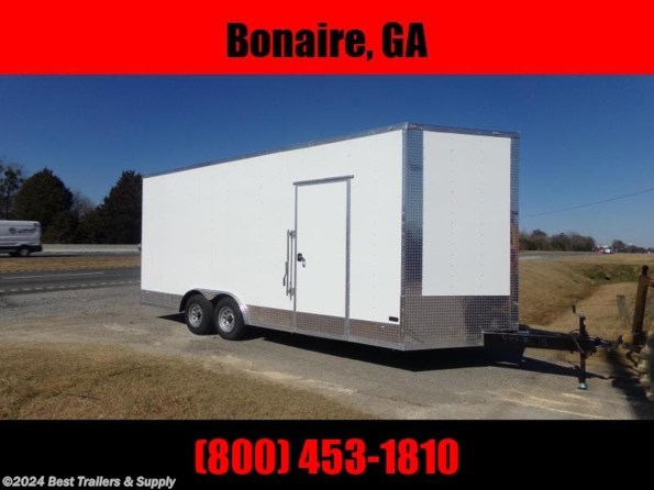 2022 Elite Trailers 8.5 X 20 X 8 Enclosed cargo Carhauler trailer extr available in Byron, GA