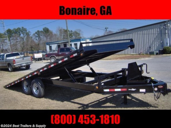 2023 Down 2 Earth 8x22 hdy tilt 14k Wood Deck equipment atv trailer available in Byron, GA