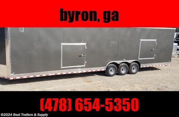 2023 Elite Trailers 8x 36 2 car triple axle Enclosed cargo Carhauler t available in Byron, GA