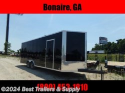 2022 Elite Trailers 8.5x24 10k black Enclosed cargo Carhauler trailer