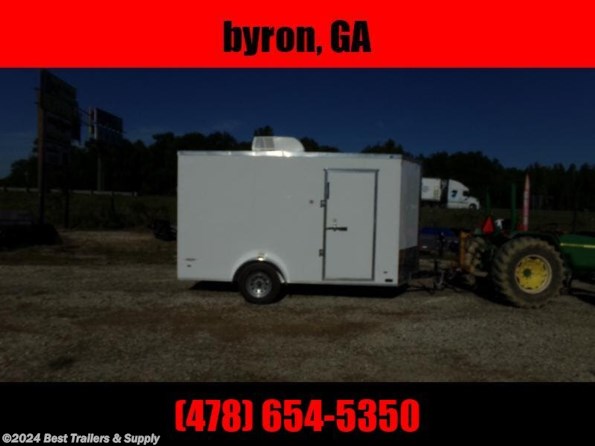 2022 Freedom Trailers 6x12 barn door silv Series available in Byron, GA