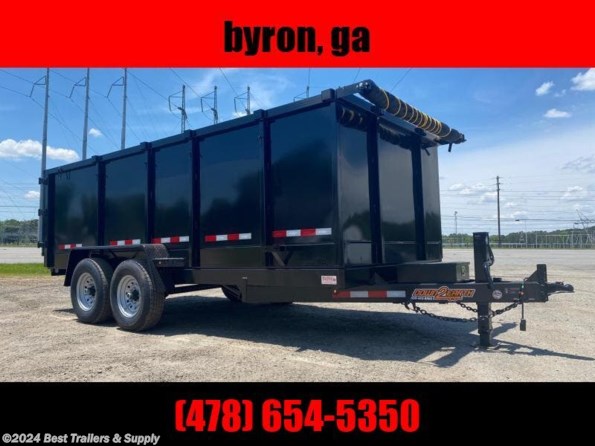 2023 Down 2 Earth 7x16 48 high side 14k dump trailer w ramps available in Byron, GA