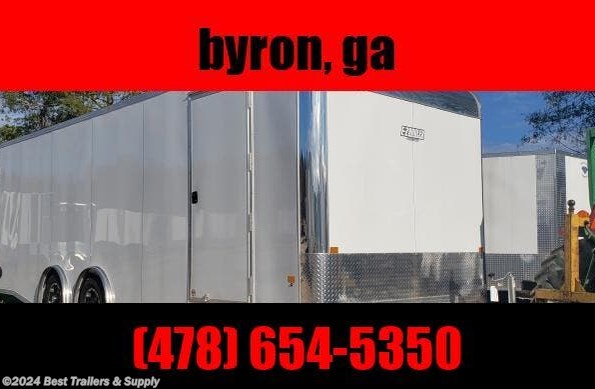 2023 Mission Trailers 8X20 Aluminum Enclosed trailer carhauler Charcoal available in Byron, GA