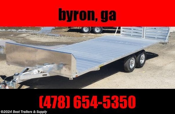 2024 Aluma 1024 h bt 102x24 aluminum flatbed trailer atv utv Speci available in Byron, GA