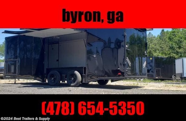2023 Covered Wagon 8x24 10k race ready Enclosed Carhauler trailer w u available in Byron, GA
