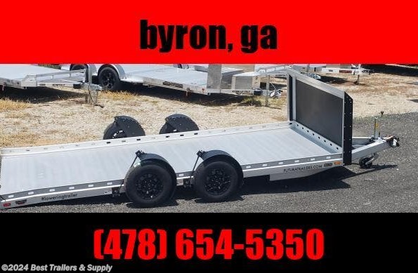 2024 Futura super sport aluminum lowering car trailer available in Byron, GA