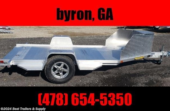 2024 Aluma TK1 trike aluminum motorcycle trailer available in Byron, GA