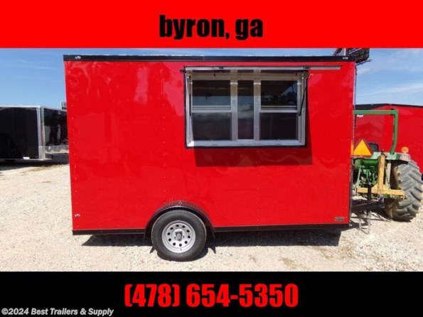 2022 Empire Cargo 6x12 turn key snowcone trailer enclosed concession available in Byron, GA