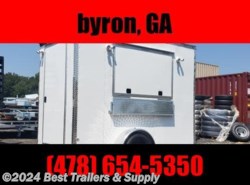 2023 Empire Cargo 5x10 finished enclosed concession trailer w sinks