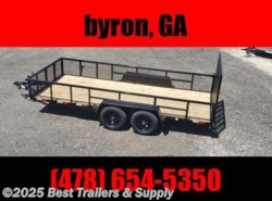 2024 Down 2 Earth 76X16  high side utility trailer 7x16