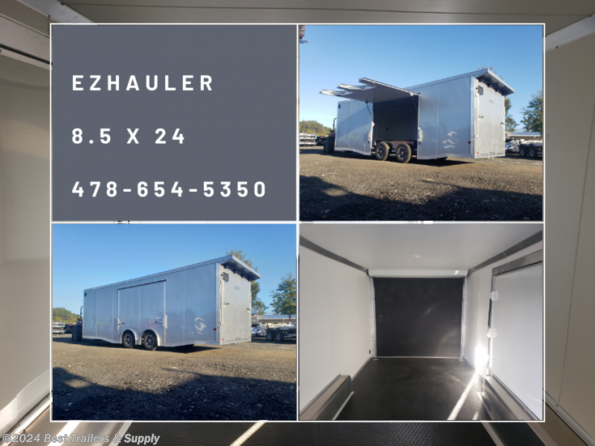 2024 Mission Trailers 8x24 carhauler triler all aluminum enclosed traile available in Byron, GA