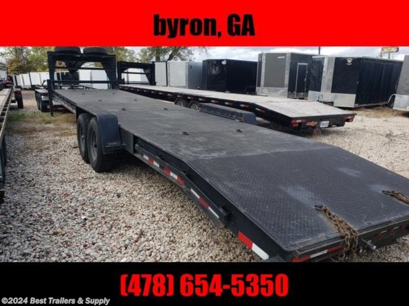 2020 Down 2 Earth gooseneck 34 ft 2 carhauler trailer available in Byron, GA