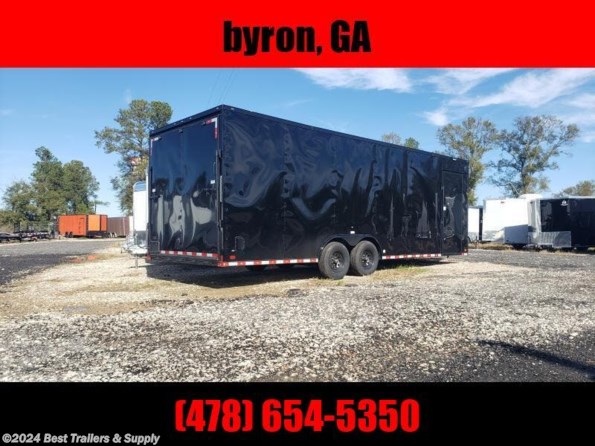 2024 Nationcraft 8x24 10k Enclosed Carhauler w/ Ramp door available in Byron, GA
