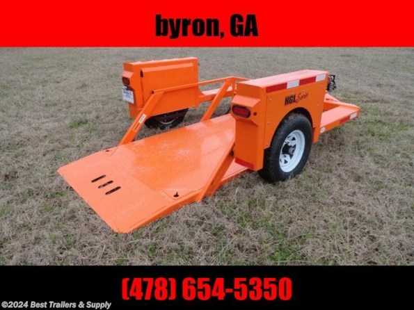 2024 Anderson hgl single axle trailer ground load 5x10 available in Byron, GA