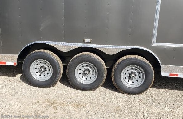 2024 Elite Trailers 8x 36 2 car triple axle Enclosed cargo Carhauler t available in Byron, GA