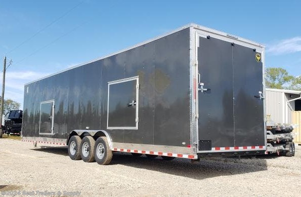 2024 Elite Trailers 8x 36 2 car triple axle Enclosed cargo Carhauler t available in Byron, GA