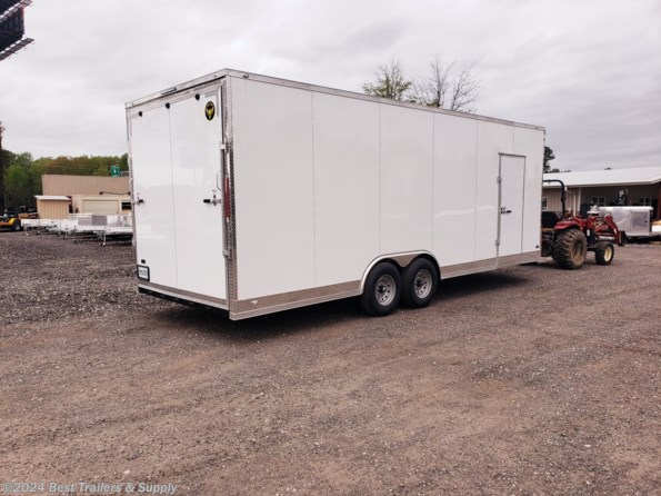 2024 Elite Trailers 8.5x24 14k Enclosed cargo Carhauler trailer extra available in Byron, GA
