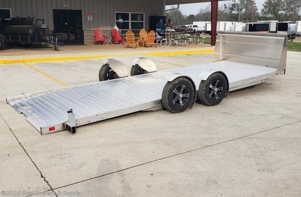 2024 Timpte 7 X 20 drop deck low profile carhauler trailer gro available in Byron, GA