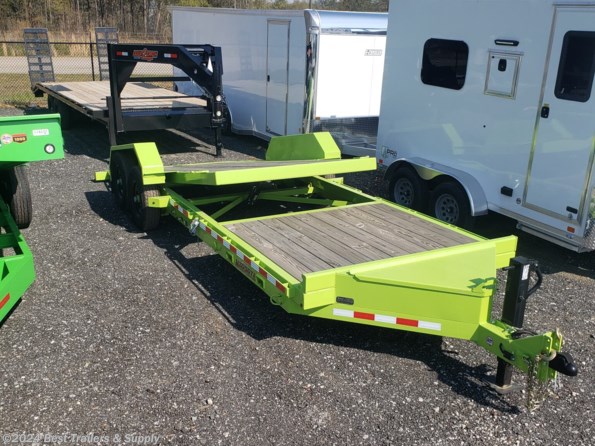 2023 Midsota 83x22 tilt 22ft equipment flat bed trailer available in Byron, GA