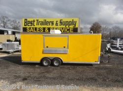 2024 Covered Wagon 8x20 concessiont railer with sinks power