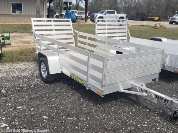 2024 Aluma 54x10ft aluminum trailer atv utv motor cycle available in Byron, GA