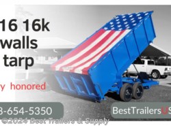 2024 Down 2 Earth 7x16 48 high side 16k equipment dump trailer