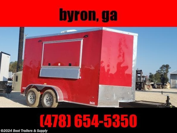 2024 Freedom Trailers 7x12 finsihed concession w sink pkg available in Byron, GA