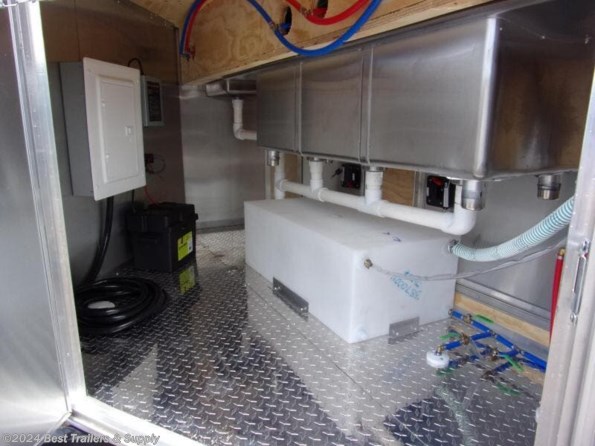 2023 Empire Cargo 8X22 Concession trailer w porch hood and propane 1 available in Byron, GA