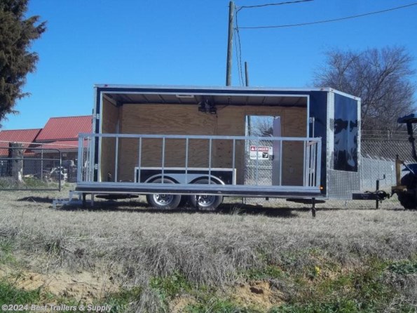 2024 Freedom Trailers LT 8x16 stage event concert vending trailer show available in Byron, GA