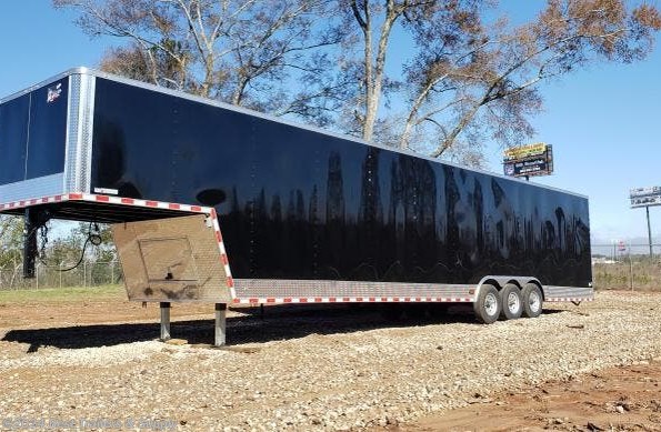 2024 Elite Trailers 44 ft 2 car gooseneck Enclosed cargo Carhauler tra available in Byron, GA