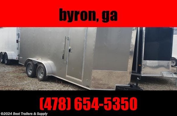 2024 Freedom Trailers 7x16 cargo trailer w e track available in Byron, GA