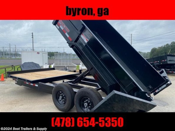 2024 Midsota FFRD DUMP 16  24 high side Low Pro dump trailer w ramps available in Byron, GA