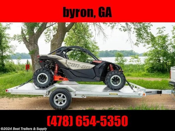 2024 Aluma wide body offroad trailer with drive over fenders available in Byron, GA