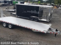 2024 Aluma 1026 SUPER h 14K 102x26 aluminum flatbed trailer atv ut