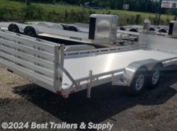 2024 Aluma 7818 18 ft carhauler aluminum trailer atv utv motor cyc